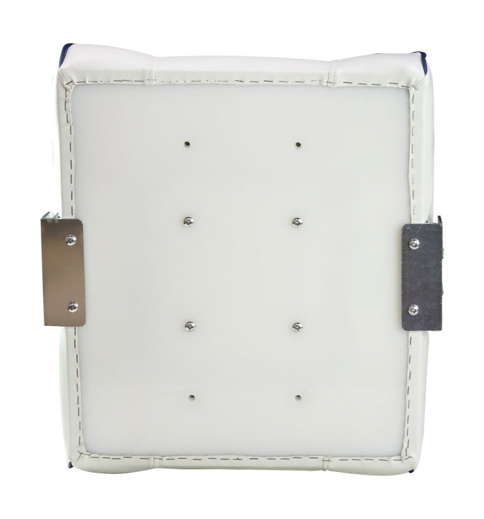 Кресло с перекидной спинкой, обивка белый винил, арт. 16102W-MR,          MARINE ROCKET 