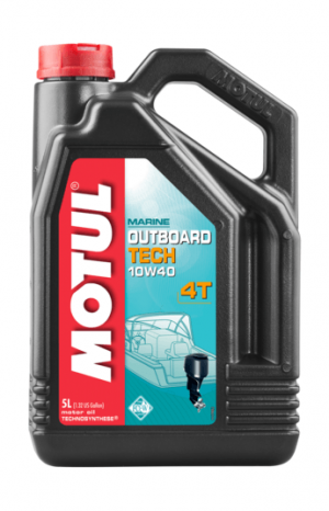 Масло моторное Motul Outboard Tech 4T 10W40, Technosynthese (5 л)