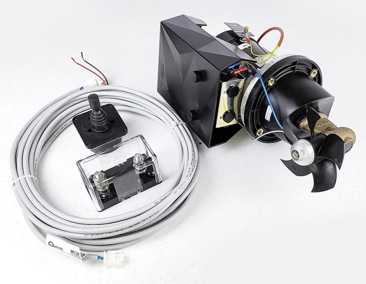 Подруливающее устройство 125 мм, 1,5 кВт, 30 кгс, c кабелем и пультом, без тоннеля, арт. 10261372,          Quick 