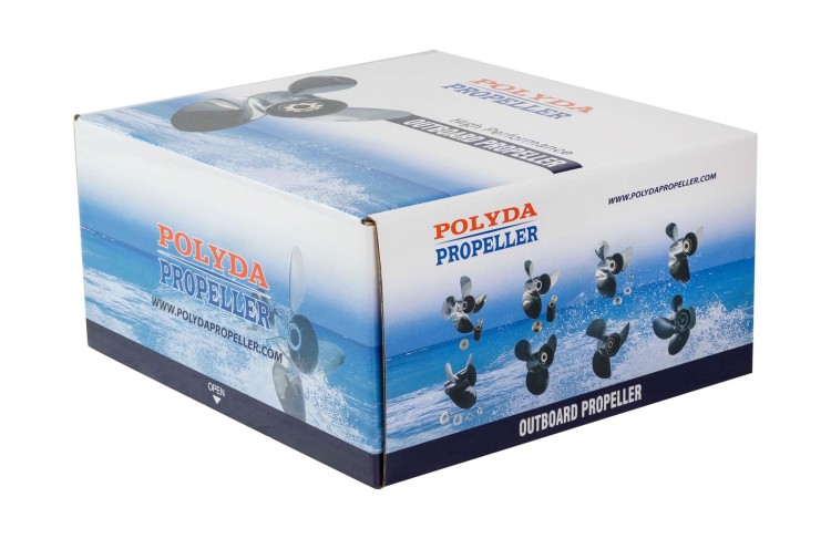 Гребной винт 3x11x15 R, Polyda (3311-110-150 / 69W-45943-00-EL), арт. YC11015OY_PA,          Polyda 