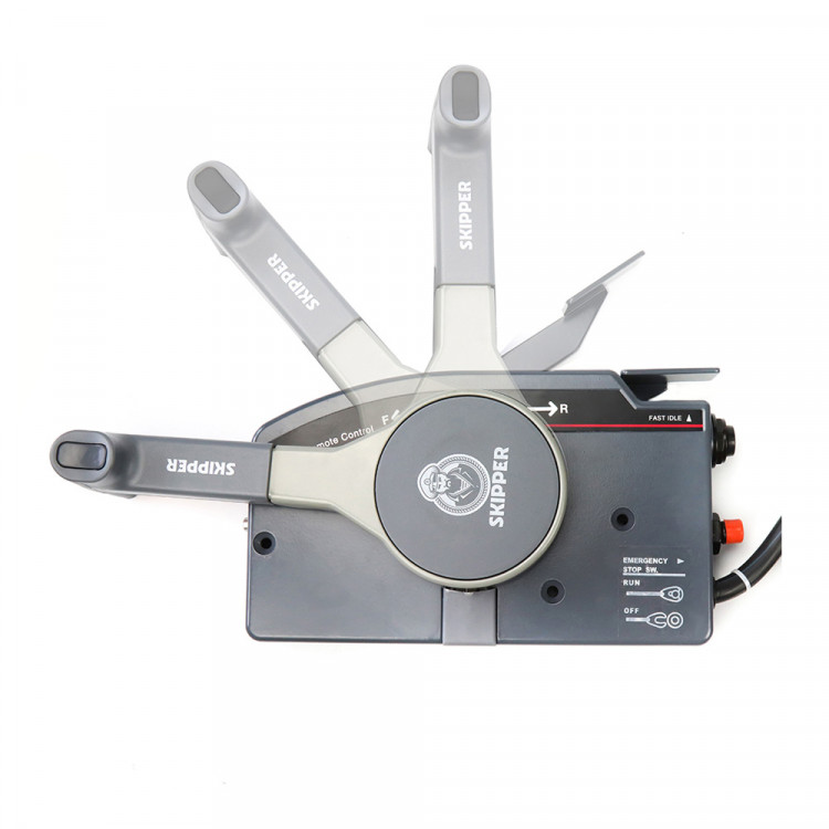 Пульт ДУ  для Yamaha 703, без кнопки гидроподъема, фишка на 7 пинов, тянет газ, арт. SK703-48230-12-00-ts,          Skipper  Пульт ДУ  для Yamaha 703, без кнопки гидроподъема, фишка на 7 пинов, тянет газ, арт. SK703-48230-12-00-ts,          Skipper