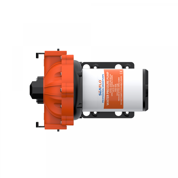 Помпа водоподающая SeaFlo мембранная, 12V 15 л/мин, 4.2 BAR, арт. SFDP1-040-060-52-ts,          SeaFlo 