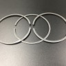 Кольца поршневые, комплект на один поршень Yamaha 40-50 (0.25mm) (3Ring) (Osaka), арт. 6H4-11610-10-3RING-TW,          OSAKA 
