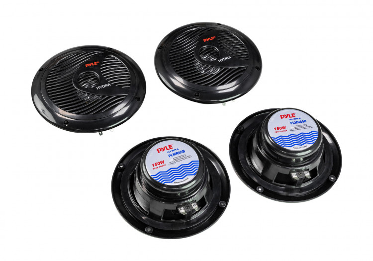 Морская акустика 1DIN PYLE PLCDBT95MRB, комплект, арт. PLCDBT95MRB,          PYLE  Морская акустика 1DIN PYLE PLCDBT95MRB, комплект, арт. PLCDBT95MRB,          PYLE