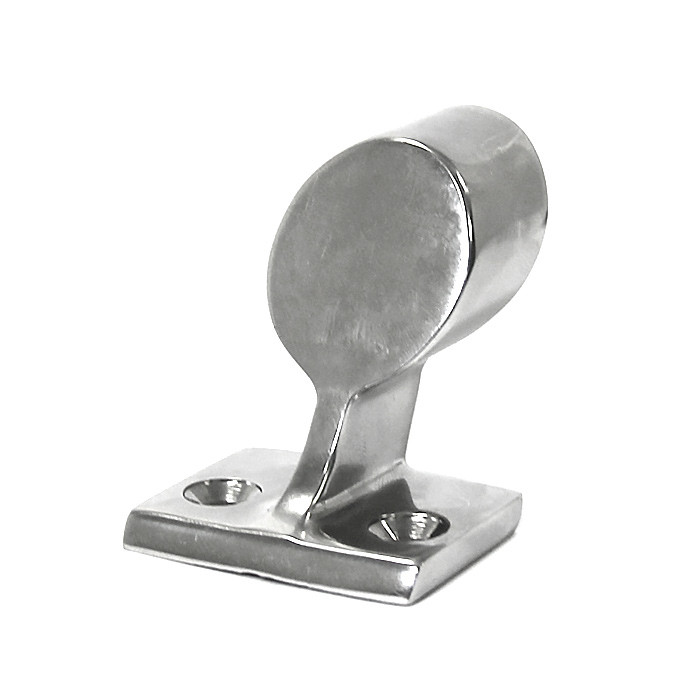 Держатель леера 25мм передний несквозной, наклон 60 град, арт. 0634-0125,          CIM 