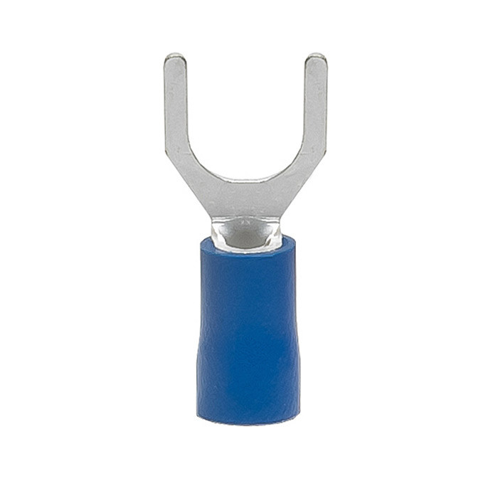 Наконечник вилочный изолированный 2.5-6 (100 шт), арт. НВИ 2.5-6,          КВТ 