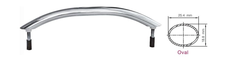 Поручень 600 мм (24"), арт. MR078SA,          Marine Rocket 