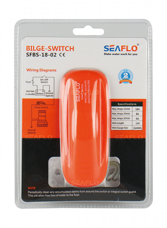 Автопереключатель поплавковый SeaFlo, арт. SFBS1802,          SeaFlo  Автопереключатель поплавковый SeaFlo, арт. SFBS1802,          SeaFlo
