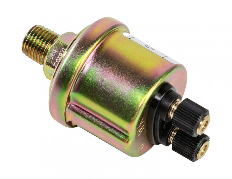 Датчик давления масла 0-10 бар, аварийная сигнализация 0.8 бар, резьба 1/4", арт. OPSA001MR,          MARINE ROCKET 