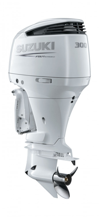 Мотор лодочный Suzuki DF300APX, белый, арт. DF300APX_white,          SUZUKI 