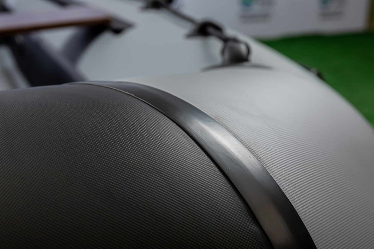 Надувная лодка ПВХ, RiverBoats RB 350 НДНД, серо-белый, арт. RB350NDGW,          RiverBoats 