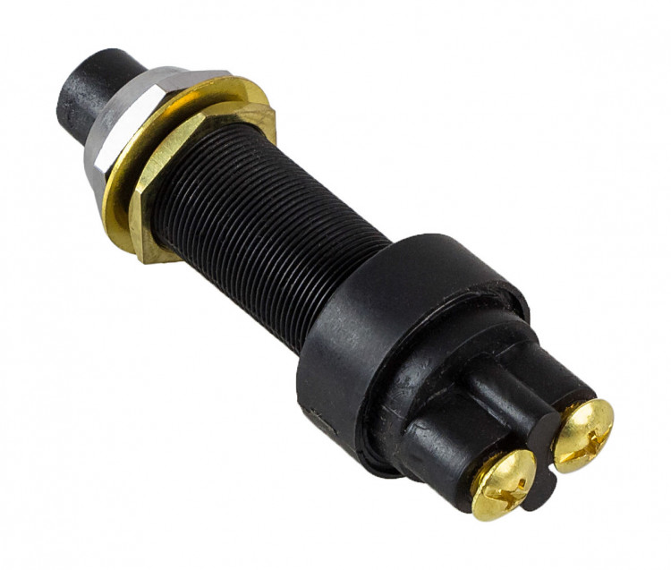 Кнопка без фиксации, НЗ, 12 В 15 А, арт. AES121713,          AES.Co  Кнопка без фиксации, НЗ, 12 В 15 А, арт. AES121713,          AES.Co