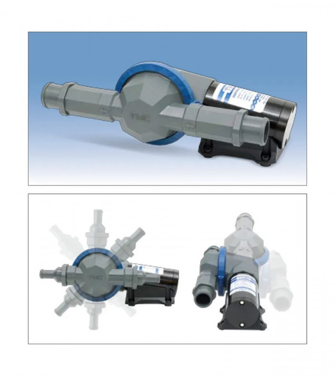 Насос самовсасывающий для "черных" вод, 24 В, арт. 10069B24,          TMC 