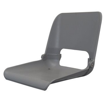 Сиденье складное серое Fishstyle без подушек, арт. 710320,          CMG  Сиденье складное серое Fishstyle без подушек, арт. 710320,          CMG
