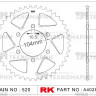 Звезда для мотоцикла ведомая алюминиевая A4028-43-0A, арт. A4028-43-0A,          RK Chains 