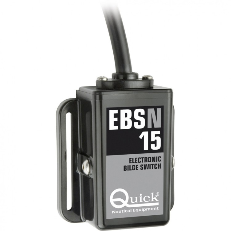 Электронный выключатель трюмной помпы,15А, 12/24В, арт. 10261396,          Quick 