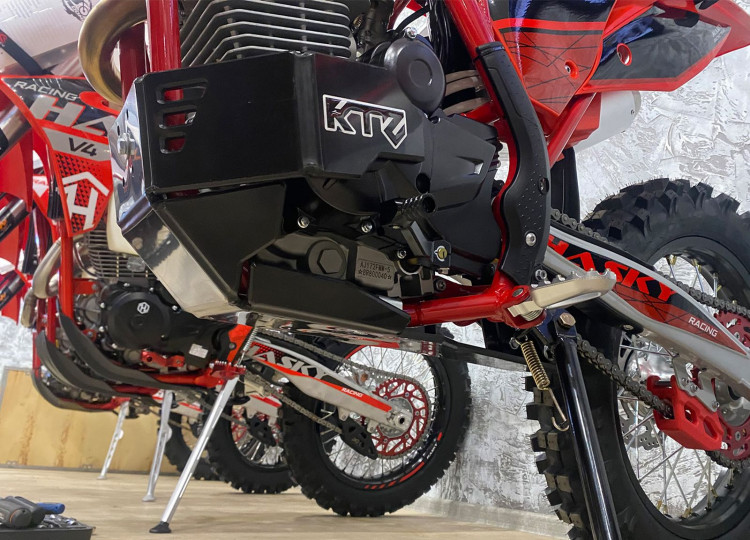 KTZ Защита двигателя для мотоцикла Hasky F5 Racing (4T 172FMM-5, б.вал) 2024, арт. 625.02,          KTZ 