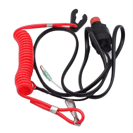 Кнопка остановки двигателя Yamaha 40-115 (682-82556-00; 65W-82575-00; 6E9-82575-00) Япония, арт. 63D-82575-00,          Nano Protech 