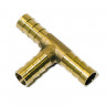 Фитинг тройник топливный SUNFINE 10 мм, латунный, арт. SF31782-3,          SUNFINE MARINE 