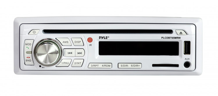 Морская акустика 1DIN PYLE PLCDBT65MRW, комплект, арт. PLCDBT65MRW,          PYLE  Морская акустика 1DIN PYLE PLCDBT65MRW, комплект, арт. PLCDBT65MRW,          PYLE