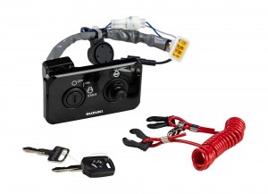 Панель замка зажигания с кнопкой Suzuk, горизонтальная