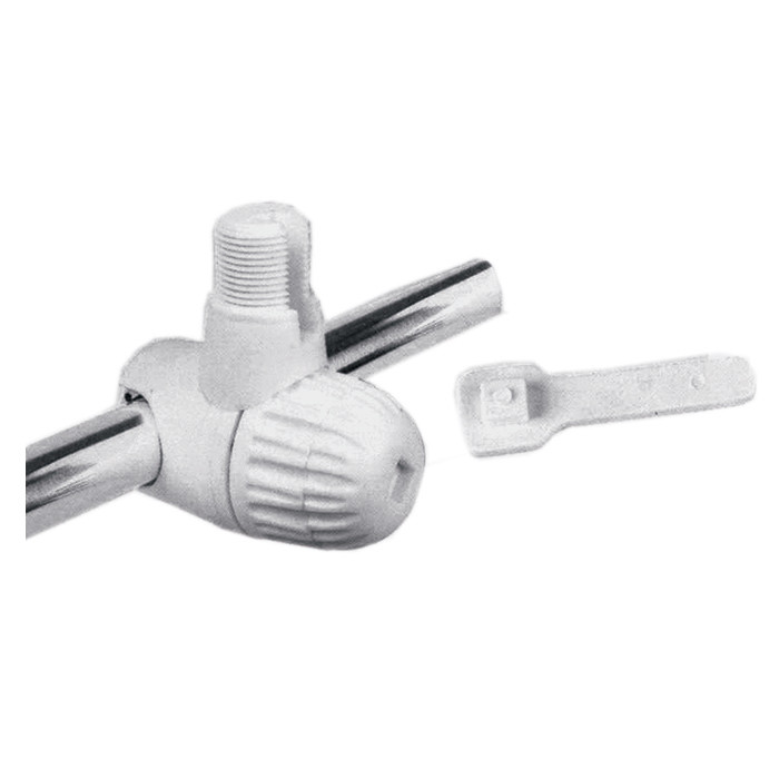 Крепление для антенны на леер 18-27 мм, пластик, арт. 43257,          Nuova Rade  Крепление для антенны на леер 18-27 мм, пластик, арт. 43257,          Nuova Rade