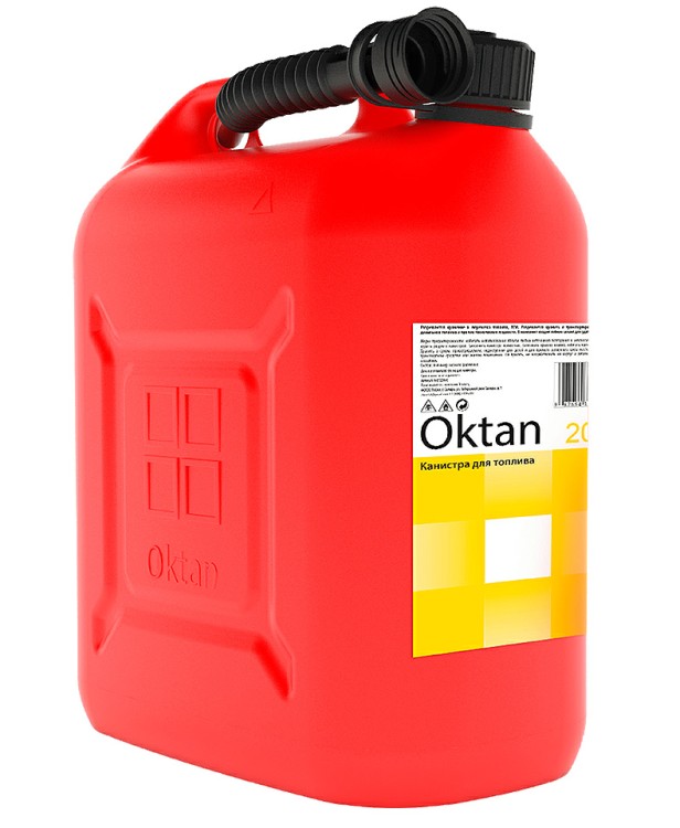 КАНИСТРА OKTAN Oktan Classic, красная , 20 л, арт. 10261414,  