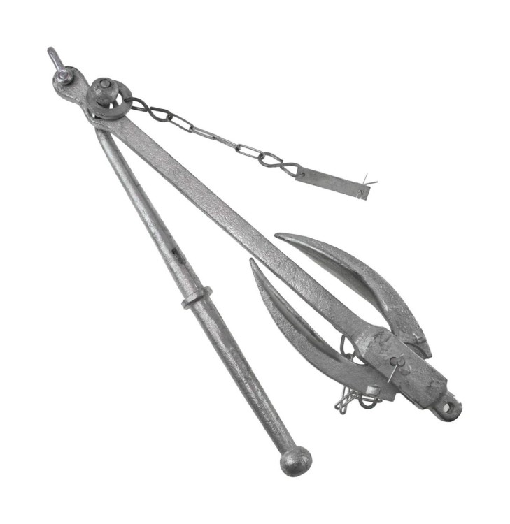 Якорь Адмиралтейский 10 кг складной Marine Rocket, арт. AN16-10_MR,          MARINE ROCKET 