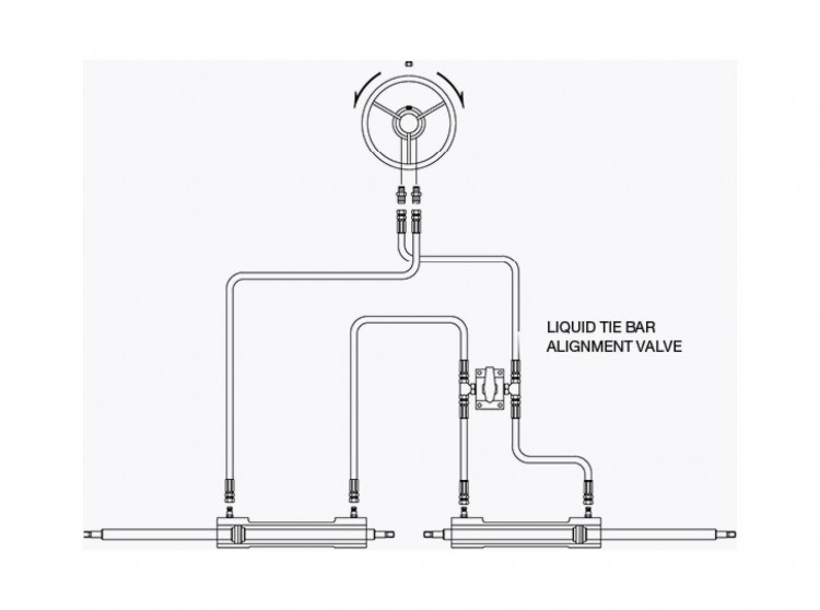 Клапан перепускной для совместного использования 2-х ГРС(9/16), Sea First, арт. LTB-916,          Sea First  Клапан перепускной для совместного использования 2-х ГРС(9/16), Sea First, арт. LTB-916,          Sea First