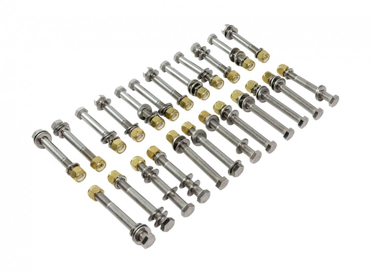 Комплектов болтов для установки подъемника Double Jac для 2-х моторов на катер (8x4", 8x4.5"), арт. 110100008,          Bob's Machine 