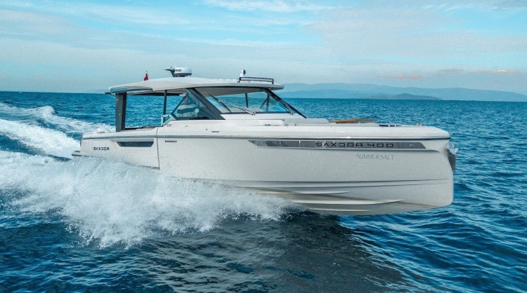 Катер Saxdor 400 GTO с моторами 2х400, арт. KITS003,  