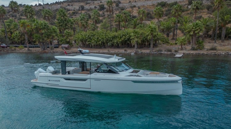 Катер Saxdor 400 GTO с моторами 2х400, арт. KITS003,  