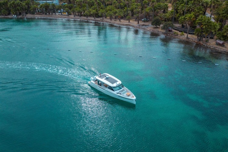 Катер Saxdor 400 GTO с моторами 2х400, арт. KITS003,  