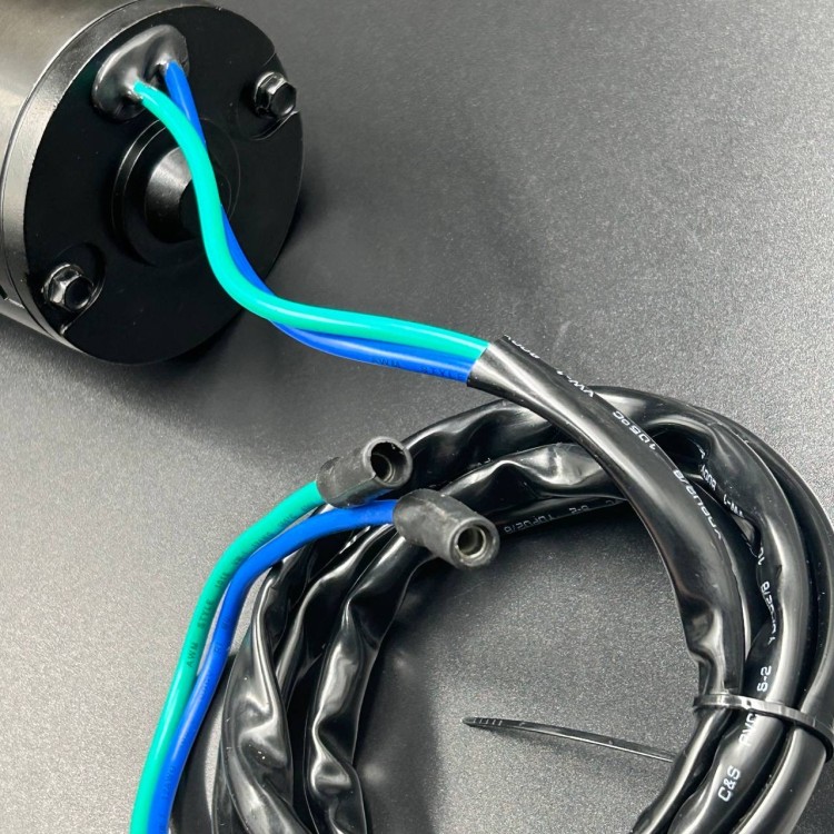 Мотор гидроподъемника Yamaha 60-90 OLD (в комплекте с реле) (WUHU), арт. 6H1-43880-00-K,          WUHU 