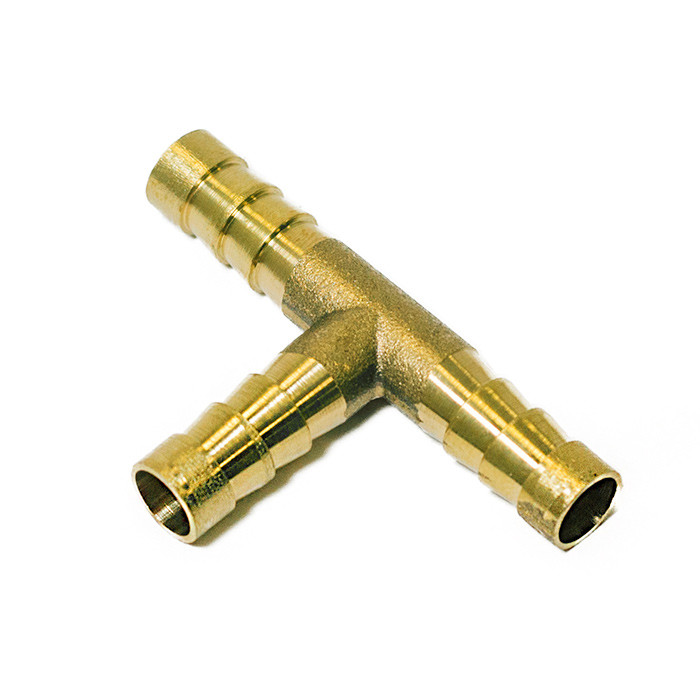 Фитинг тройник топливный SUNFINE 8 мм, латунный, арт. SF31782-2,          SUNFINE MARINE 