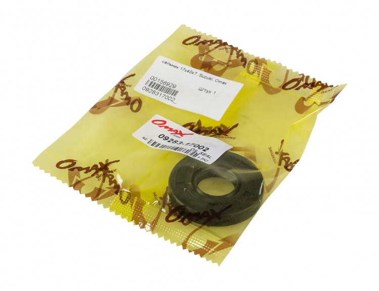 Сальник 17х40х7, Suzuki, Omax, арт. 0928317002_OM,          OMAX 