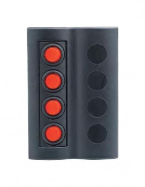 Панель бортового питания 4 переключателя