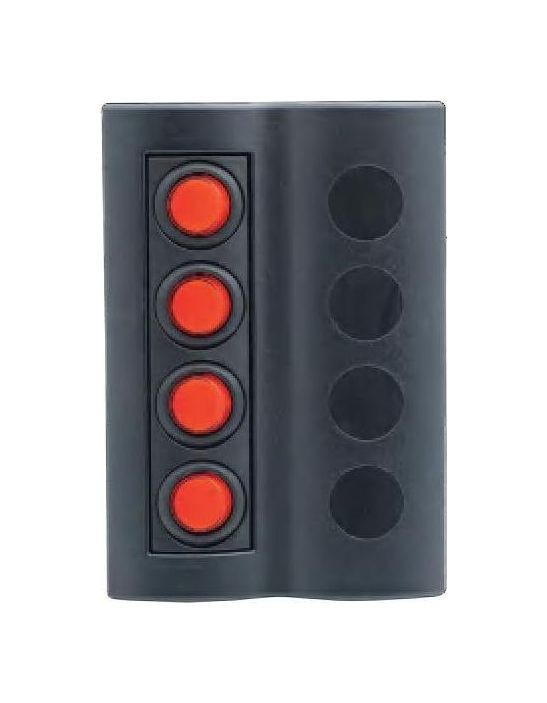 Панель бортового питания 4 переключателя, арт. 4620136033039,          MARINE ROCKET 