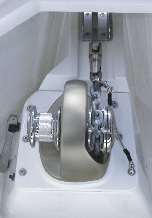 Лебедка якорная Quick Eagle E1 312, 12 В, цепь 6мм (уценена), арт. FSE003120006A00_utsenka,          Quick 