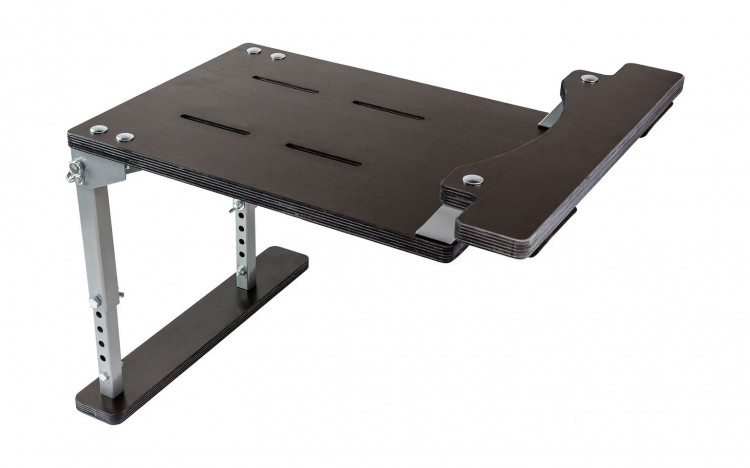 Опора регулируемая складная с фанерным основанием, креплением на ликтрос, занижение 60мм, арт. 1011018,          Патриот 