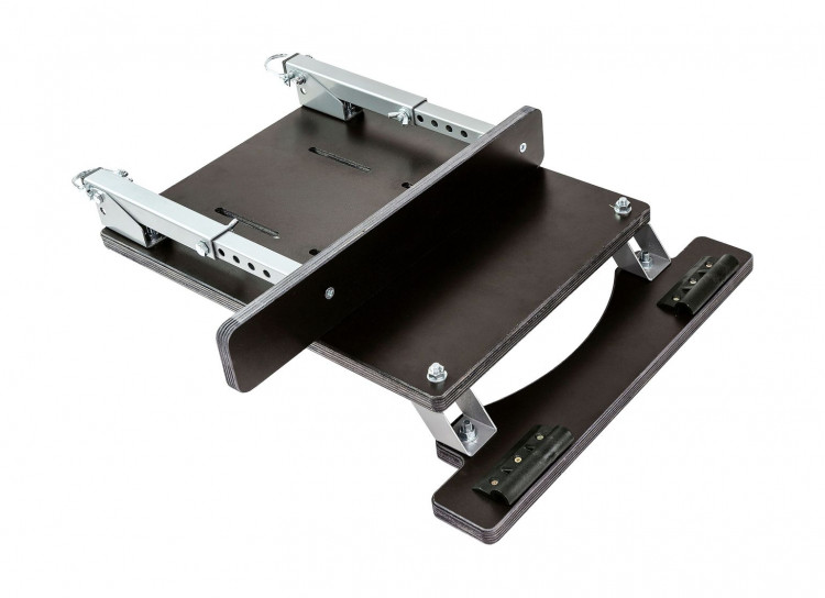 Опора регулируемая складная с фанерным основанием, креплением на ликтрос, занижение 60мм, арт. 1011018,          Патриот 