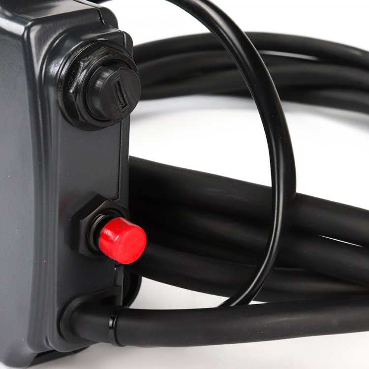 Пульт ДУ  для Yamaha 703, с кнопкой гидроподъема, тянет газ, SK703-48272-12-N-ts, арт. SK703-48272-12-N-ts,          Skipper 