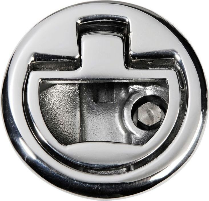 Ручка для люка врезная, утапливаемая с ключом, арт. 38-152-71,          Osculati 