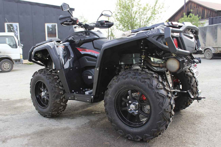 KTZ Подножки AODES Pathcross 650/800/1000 (Single seat)  2023 (комплект 2шт), арт. 23.00.02,          KTZ 