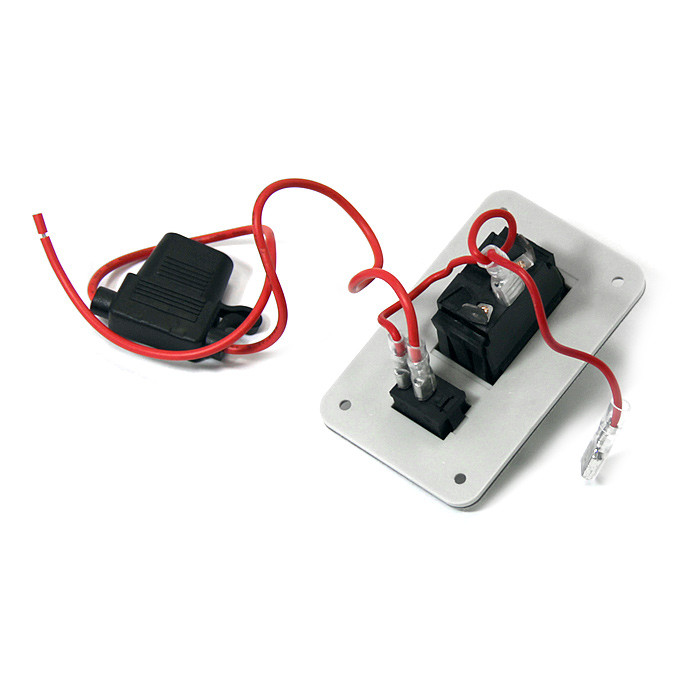 Панель управления якорной лебедкой с предохранителем BADA, 12/24В, арт. 90801,          Bada 