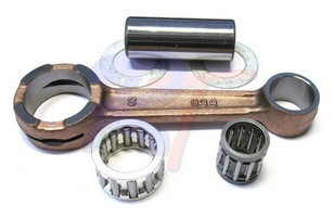 Шатун с пальцем вала и подшипниками Suzuki DT15(89-), DT15A, 12161-93901, 12161-93902, 12161-90L00, арт. RTT-12161-93902-NT,          Rivertec 