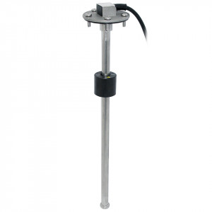 Датчик уровня воды или топлива, 10-190 Ом, фланец SAE 5 отверстий, 1500 мм