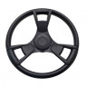Рулевое колесо GUSSI 013 обод и спицы черные д. 350 мм (упаковка из 4 шт.) 