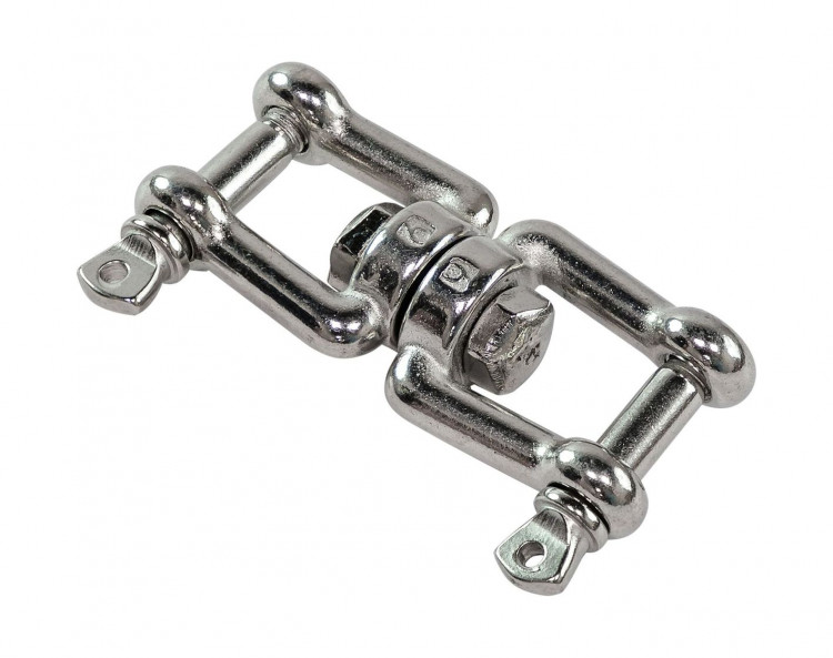 Вертлюг скоба/скоба, 8 мм, арт. S.SW03-08,          MARINE ROCKET 