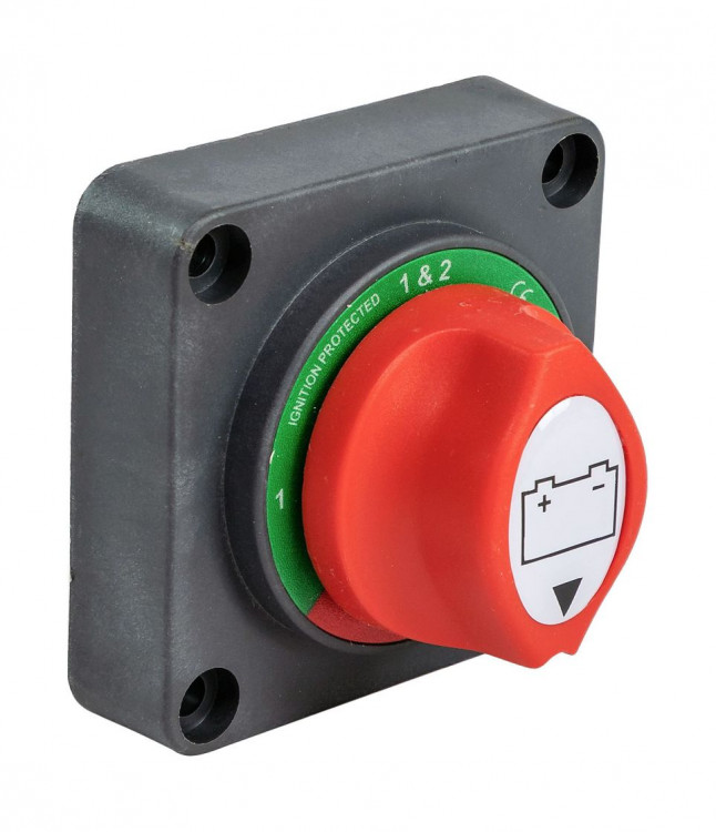 Выключатель массы 1-2-BOTH-OFF (2 АКБ), арт. 4620136032469,          MARINE ROCKET 